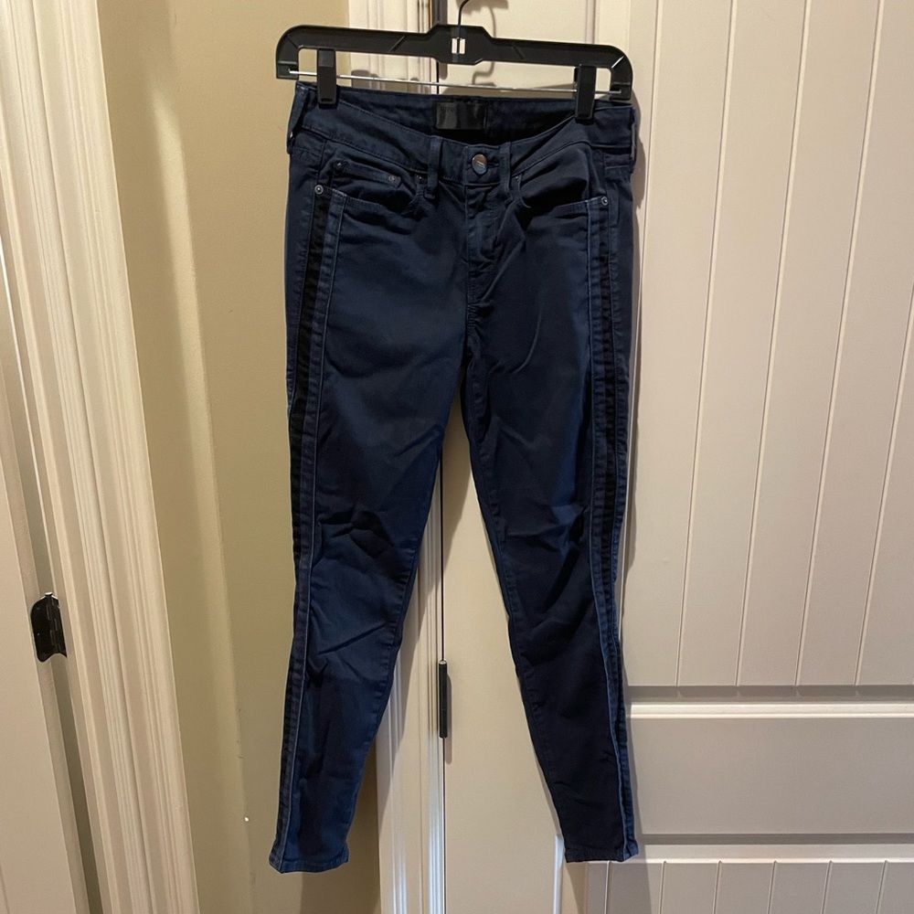 Vince tuxedo skinny jeans